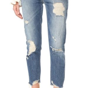 NWOT MOTHER Denim The Sinner Highwaisted Jeans 26